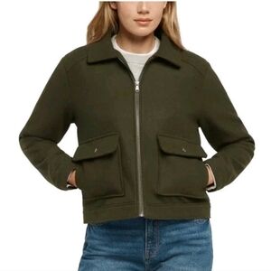 Banana Republic Dark Green Utility Jacket